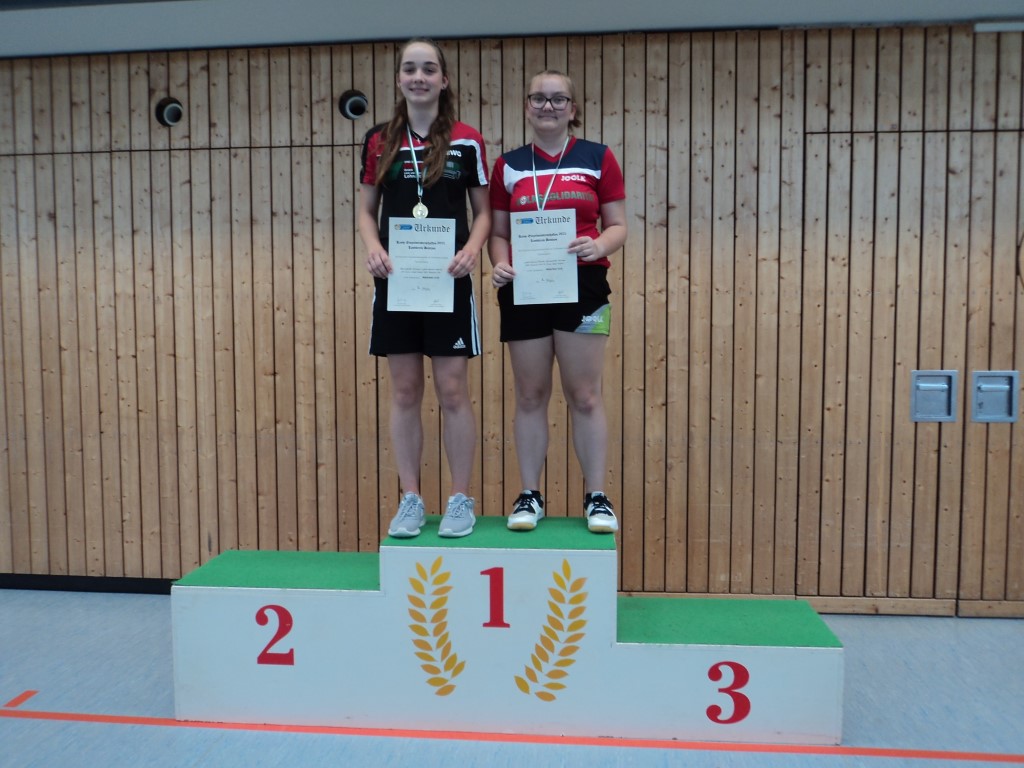 Mädchen Doppel - Jugend 18 - Foto von Ines Mietzsch