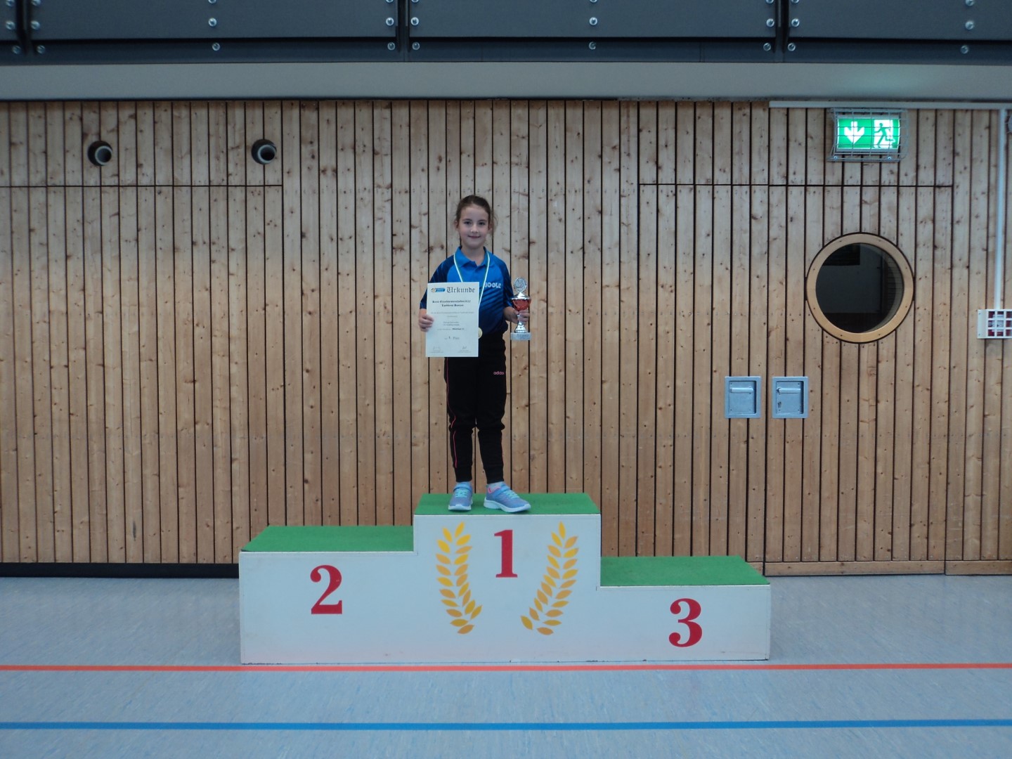 Siegerehrung der Jugend 11 - Mädchen Einzel - Foto von Ines Mietzsch