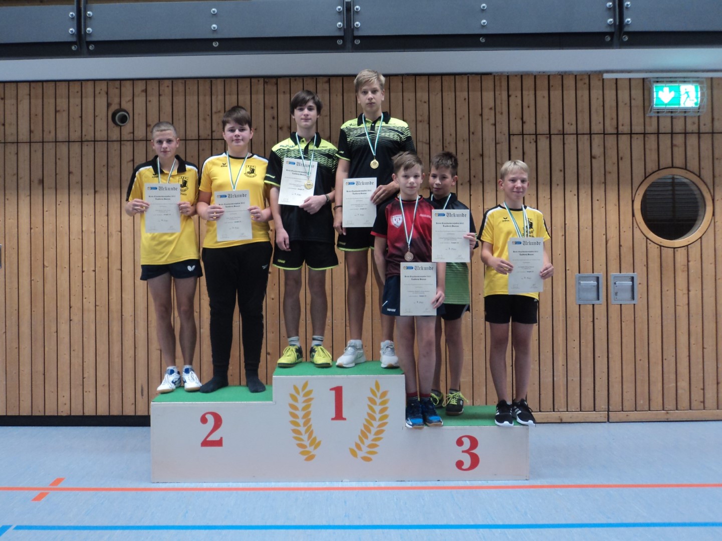 Siegerehrung der Jugend 15 - Jungen Doppel - Foto von Ines Mietzsch